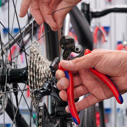 Knipex Wire Rope Cutter also for High-strength Wire Rope Multi-component Grips 160mm 95 62 160